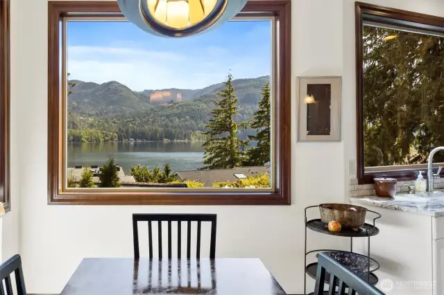 Lake Views from Dining Room