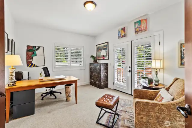 4th Bedroom / Home Office with Porch