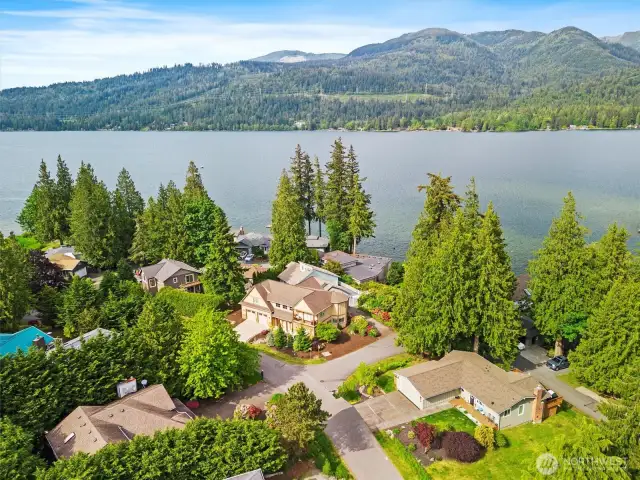 Lake Whatcom is Just Steps Away