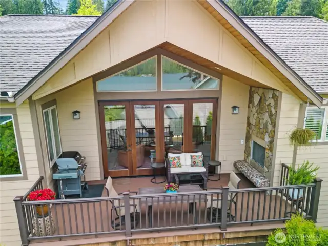Expansive Deck with Large Eaves