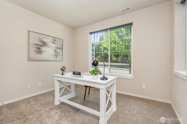 Downstairs bedroom/office