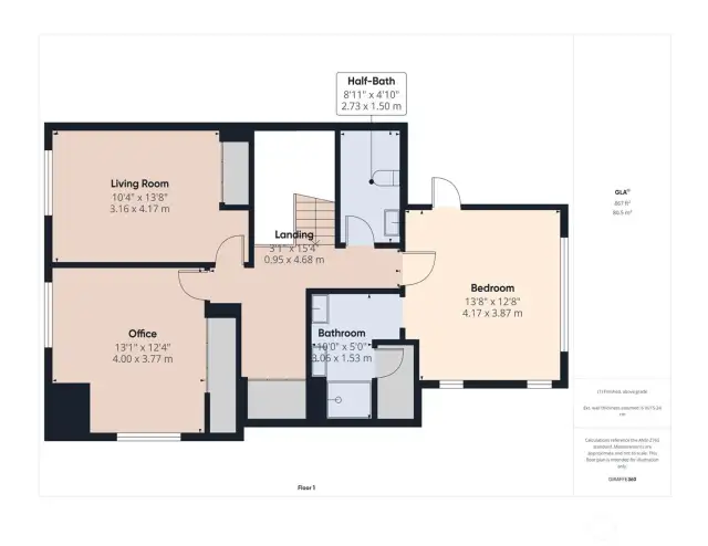 Second floor floorplan