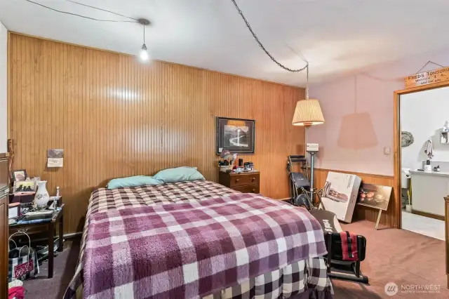 third bedroom or potential studio