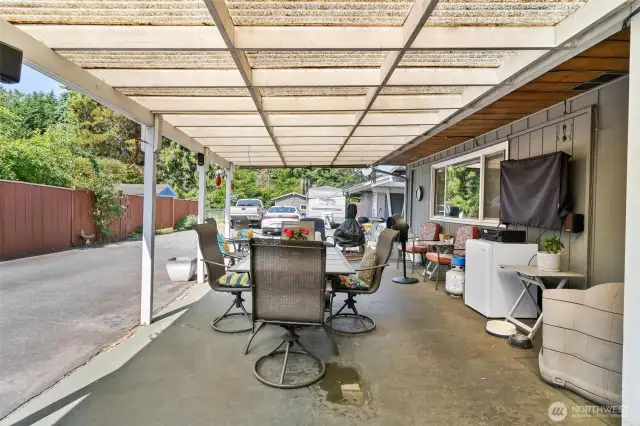 Patio area