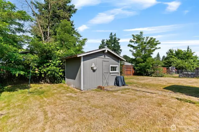 Small storage shed
