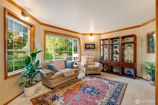 Comfortable main level office perfect for any work in Maple Valley's quiet neighborhoods.