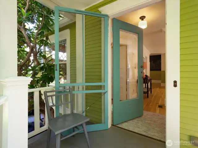Charming front porch