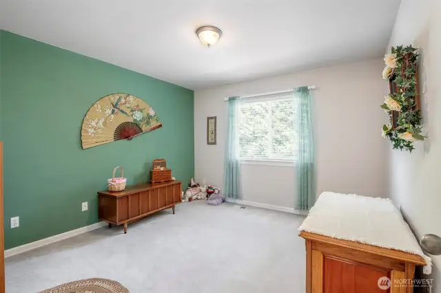 Bedroom #2 with walk-in closet