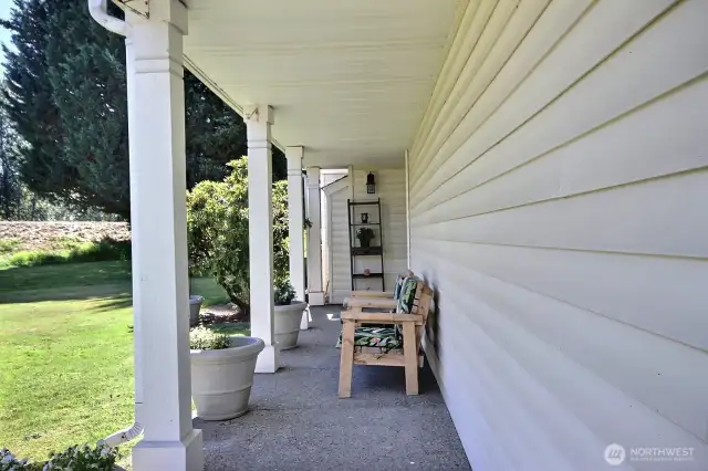 Sit and enjoy a sunny day in the shade.