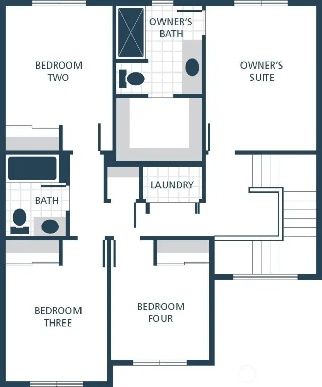 IMAGE IS A RENDERING Photographs are for illustrative purposes only. Features, finishes, interior/exterior colors, landscaping and floorplan shown may vary from actual homes built.