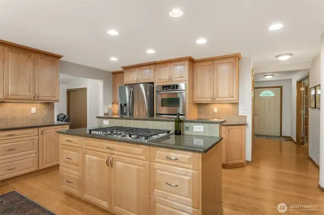 You have to see this kitchen to believe it. There is an incredible amount of storage here.