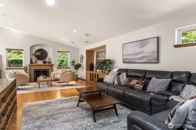 The family room is off the sitting room and again allows for expansion for whatever activities you have in mind.