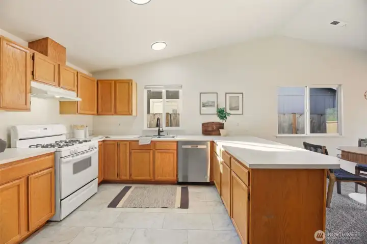 Plenty of cabinet space