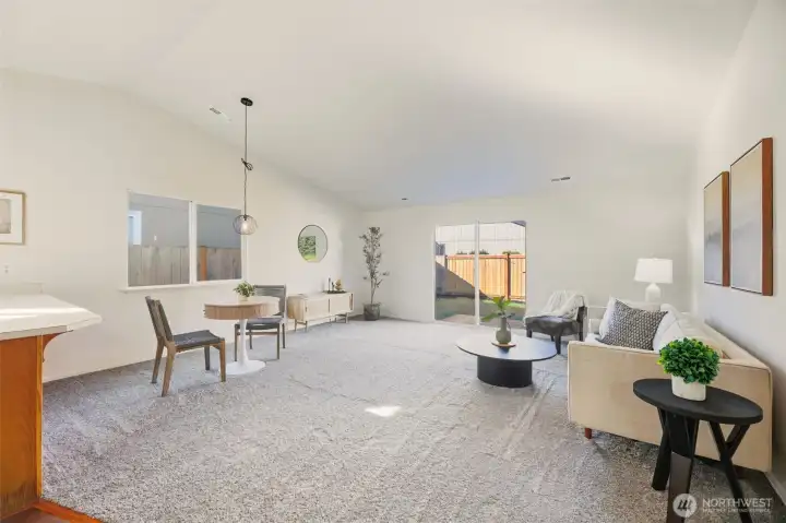 Vaulted ceilings