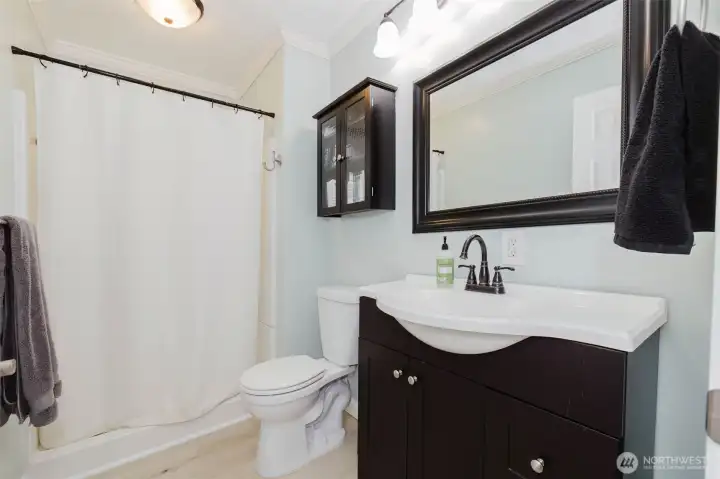 bathroom downstairs