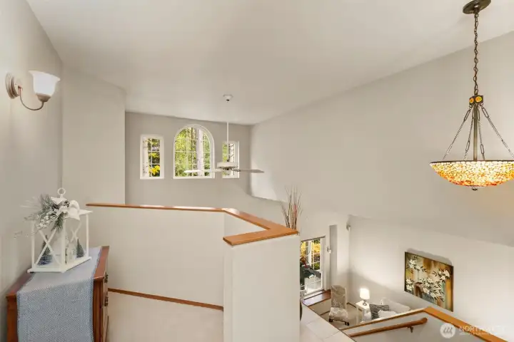 Upper floor landing.