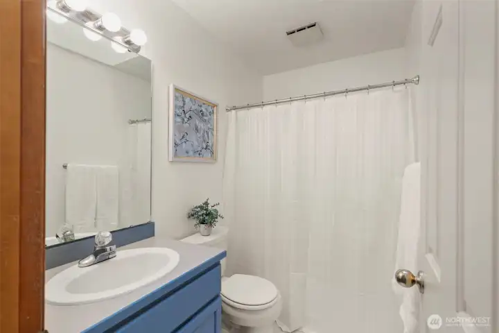 Full bath, upper floor.