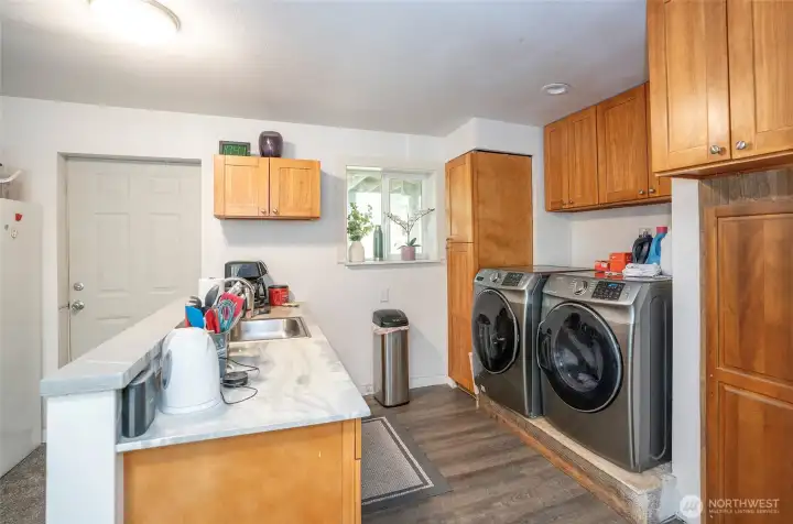 Another perspective of the mother-in-law suite kitchen.