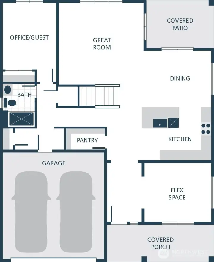 Photographs are for illustrative purposes only. Features, finishes, interior/exterior colors, landscaping and floorplan shown may vary from actual homes built