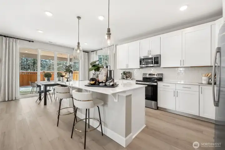 Model Home actual photos.