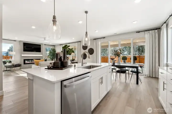 Model Home actual photos.