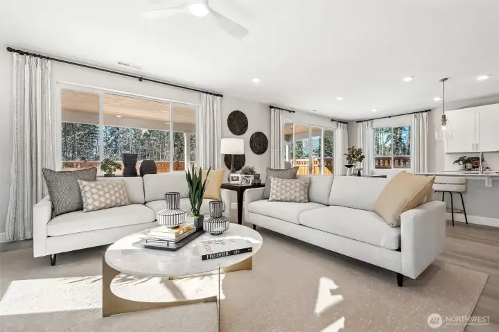 Model Home actual photos.