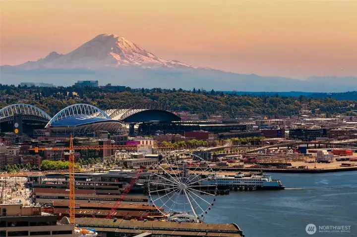 Great views from this 15th floor condo.