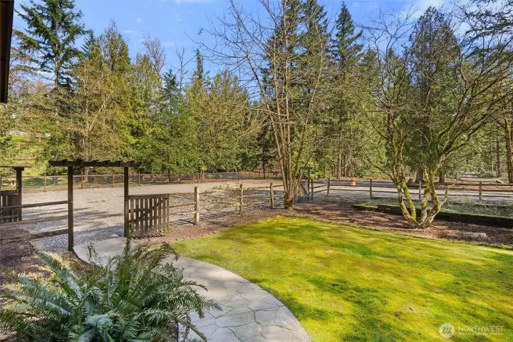 Enjoy your own private quiet outdoor retreat with room to relax, garden, or entertain