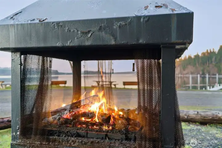 At Indian Cove Marina