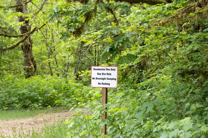 Sauk River Estates - river access off River Lane