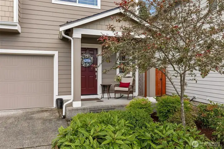 Enjoy sitting on the covered front porch Enjoy sitting on the covered front porch