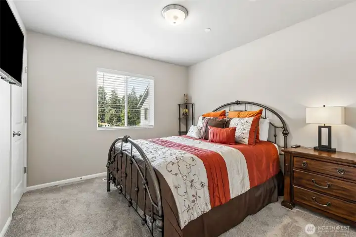 2nd bedroom with walk in closet 2nd bedroom with walk in closet