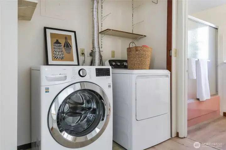 Newer washer and dryer! Newer washer and dryer!