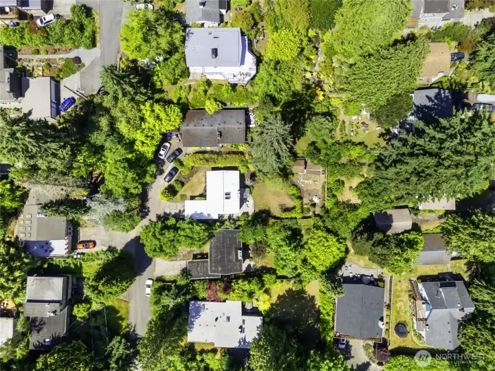 Nested in the heart of a quiet neighborhood. Nested in the heart of a quiet neighborhood.