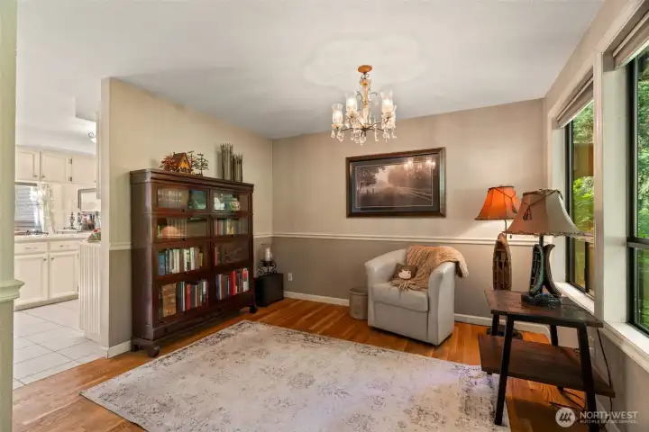 Main level family room Main level family room
