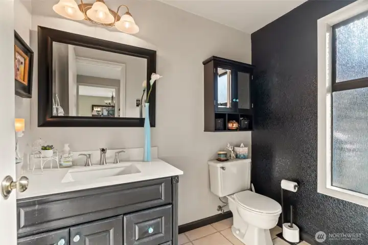 Main level powder room Main level powder room