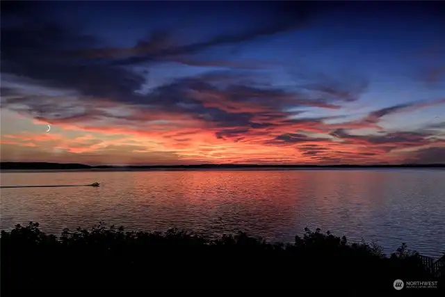 Madrona Beach Sunset