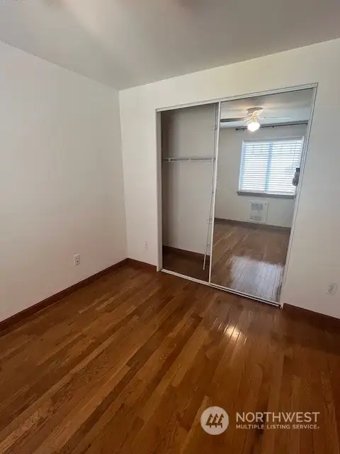 The second bedroom closet