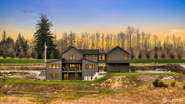 View from back of house