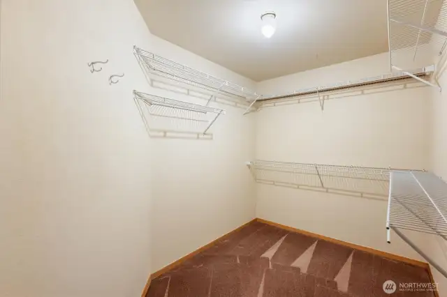 Huge Primary Closet