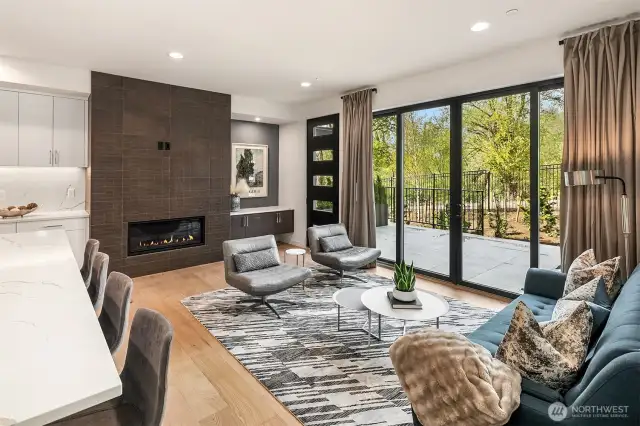 Interior photos are from the Model Unit at Lot 8 (298 118th Ave SE) at the same project.  Floorplan and features are the same, but the color scheme and finishes will vary.