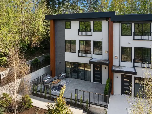 Photo features Lot 8 at 298 118th Ave SE, to the east of 290 118th SE.
