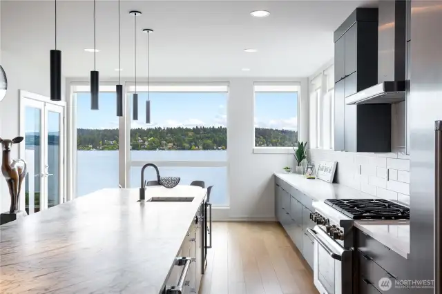 Incredible entertaining spaces