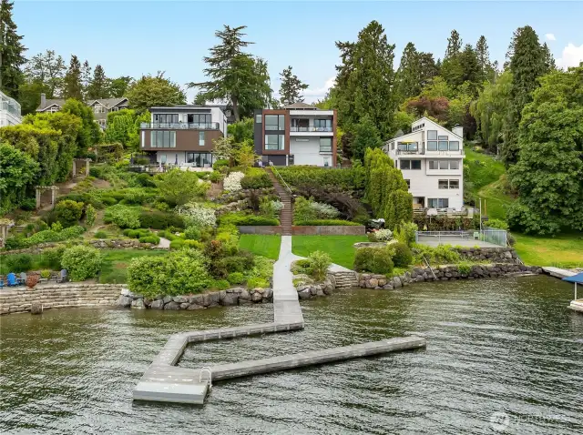 Truly a stunning lakeside property with every amenity...