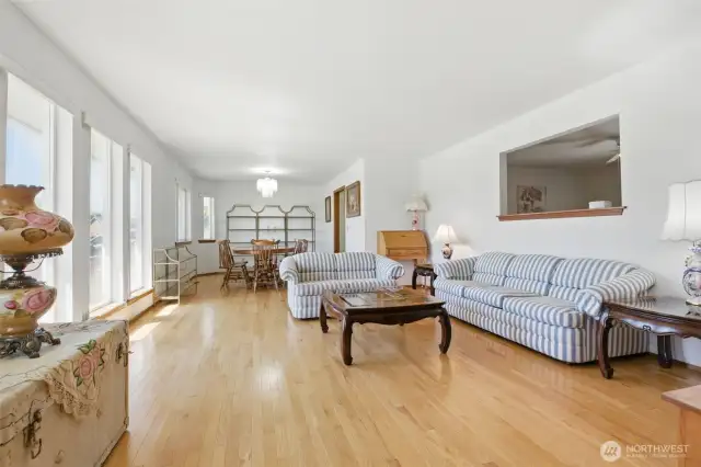 Living room view