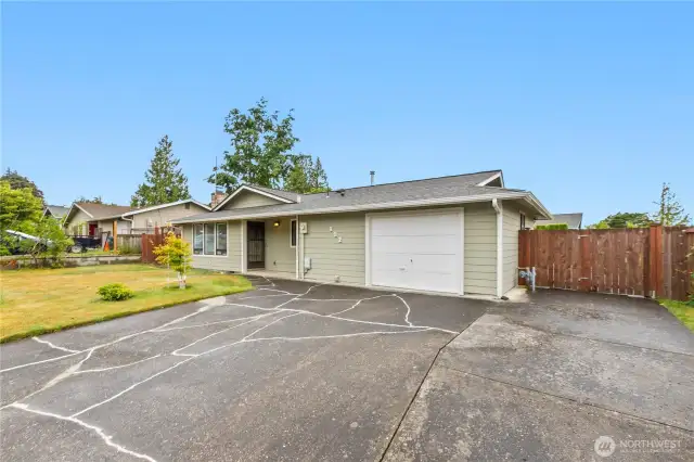 Welcome home to 802 39th (RV parking behind gate on right of home)