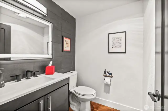 Main floor bathroom