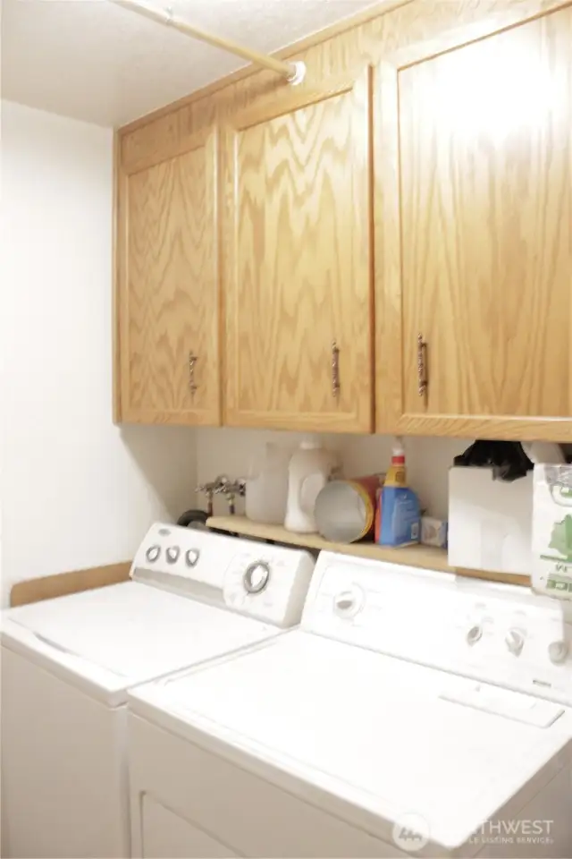 Utility room off of kitchen.