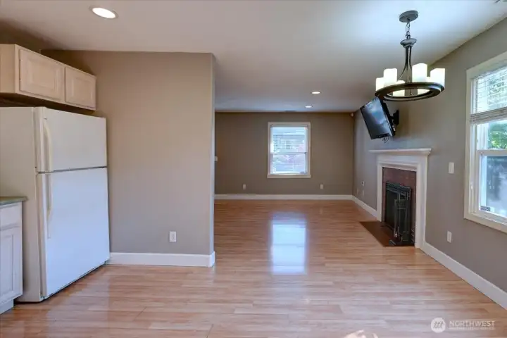 Living room from Kitchen