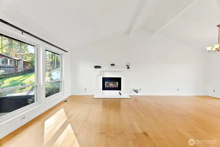 Lots of natural light